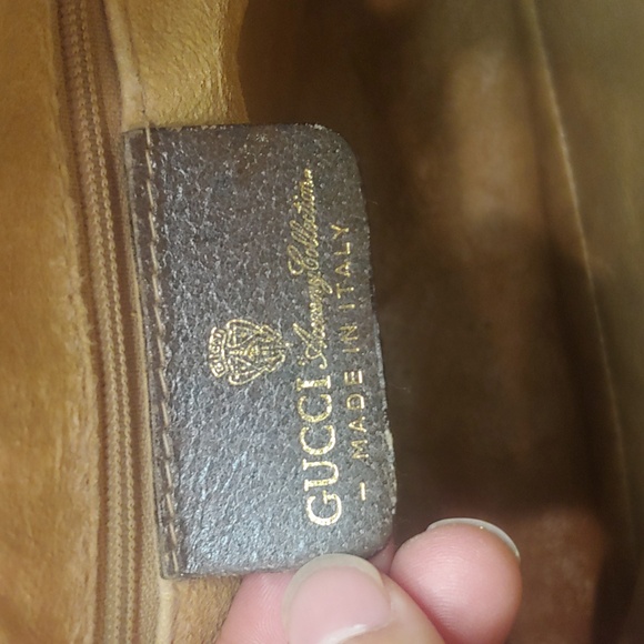 Authentic Vintage Gucci GG Monogram Supreme Sherry Web Ophidia Boston Shoulder - Picture 8 of 10